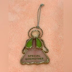 GANZ Vintage Special Godmother Angel Ornament